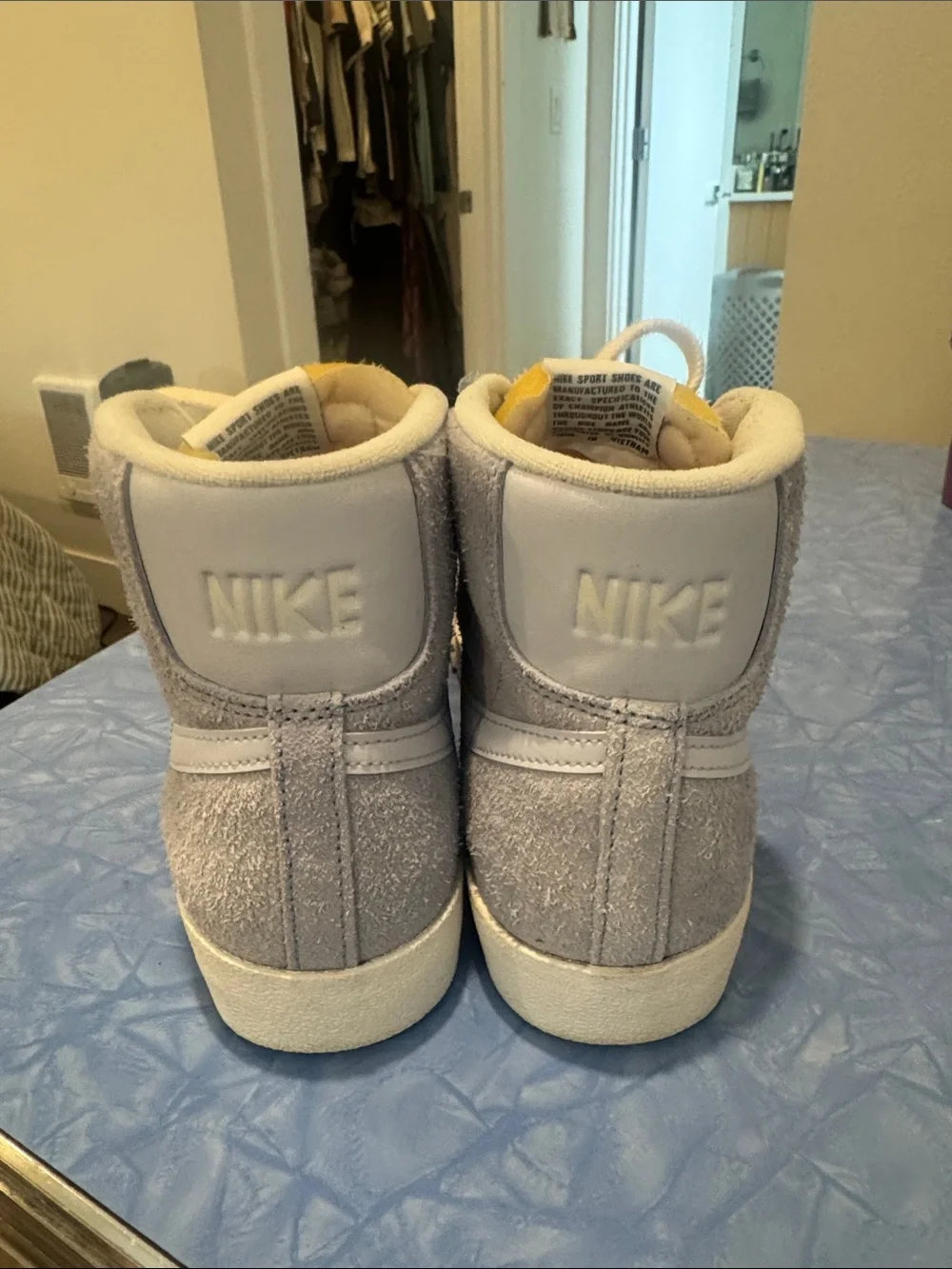 Nike Women’s Blazer Mid ‘77 Suede Vintage in Whisper Blue